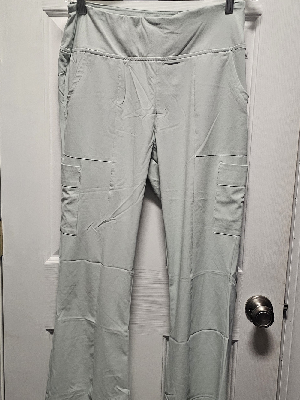 Wink Light Mint Wide-Leg Cargo Pants